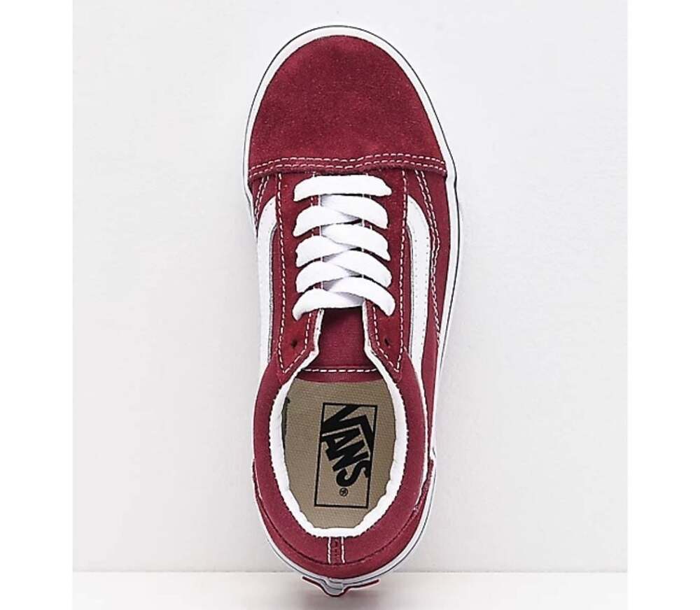 Vans Old Skool Pomegranate Skate Shoes Woman’s 8.5/Men’s 7